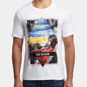 BRAND New True Religion T Shirt Diamond City Large